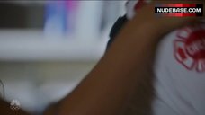 56. Monica Raymund Lingerie Scene – Chicago Fire