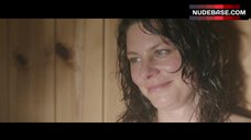 12. Rifka Lodeizen Exposed Boobs in Sauna – Disappearance