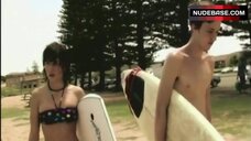 100. Lucy Minter Bikini Scene – Tan Lines