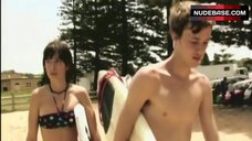 23. Lucy Minter Bikini Scene – Tan Lines