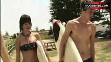 78. Lucy Minter Bikini Scene – Tan Lines