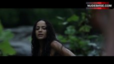 1. Dania Ramirez Side Boob – Lycan