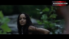 23. Dania Ramirez Side Boob – Lycan