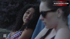 23. Amy Forsyth in Sexy Swimsuit – Channel Zero