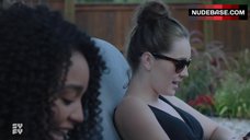 56. Amy Forsyth in Sexy Swimsuit – Channel Zero