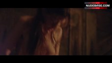 23. Mia Goth Bare Boobs and Butt – The Survivalist