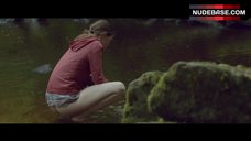 Mia Goth Butt Scene – The Survivalist