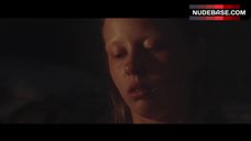 34. Mia Goth Bush Scene – The Survivalist