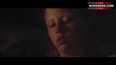 45. Mia Goth Bush Scene – The Survivalist