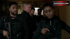 1. Hot Jodie Smith in White Bikini – The Last Ship