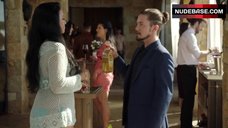 34. Hot Jodie Smith in White Bikini – The Last Ship