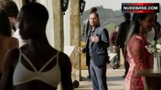 56. Hot Jodie Smith in White Bikini – The Last Ship