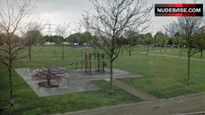 34. Clare Holman Nude on Carousel – Rellik