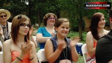 56. Erin R. Ryan Wedding in Lingerie – Making Out