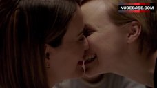 56. Alison Pill Lesbian Kissing – American Horror Story