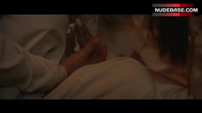 1. Kate Micucci Lesbian Kissing – The Little Hours