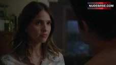 1. Shelley Hennig in Black Lingerie – Teen Wolf