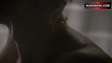 89. Shelley Hennig in Black Lingerie – Teen Wolf