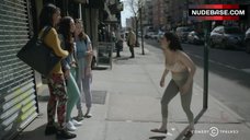 45. Ilana Glazer Shows Underwear on Street – Broad City