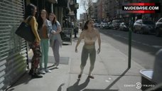 56. Ilana Glazer Shows Underwear on Street – Broad City