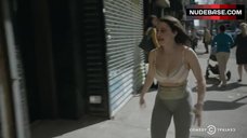Ilana Glazer Shows Underwear on Street – Broad City