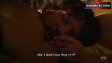 12. Emily Rios Lingerie Scene – Snowfall