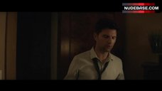 12. Evangeline Lilly in Lace Underwear – Little Evil