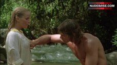56. Bo Derek Pokies Through Wet Blouse – Tarzan, The Ape Man