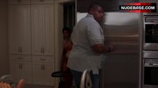 1. Jazmyn Simon Lingerie Scene – Ballers