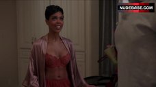 45. Jazmyn Simon Lingerie Scene – Ballers