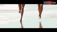 1. Alexandra Daddario Bouncing Boobs – Baywatch