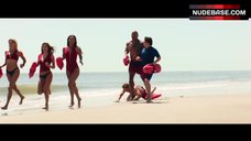 89. Alexandra Daddario Bouncing Boobs – Baywatch