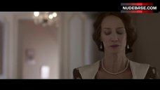 1. Stephanie Van Vyve Flashes Boobs and Bush – The Exception