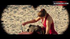 Alexandra Daddario Sexy Scene – Baywatch