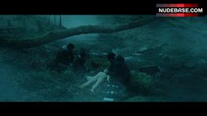 100. Valeria Salcedo Lying Nude – The Invisible Guardian