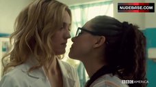 1. Evelyne Brochu Lesbian Scene – Orphan Black