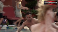 89. Sexy Eliza Dushku in Black Swimsuit – The Saint