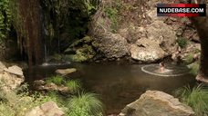 23. Maia Mitchell Swimming in Lingerie – The Fosters