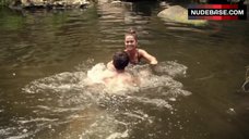 89. Maia Mitchell Swimming in Lingerie – The Fosters