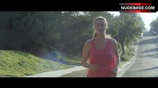 23. Deanna Russo Breasts Bouncing during Jogging – The Ice Cream Truck