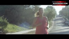 34. Deanna Russo Breasts Bouncing during Jogging – The Ice Cream Truck