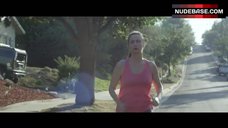 56. Deanna Russo Breasts Bouncing during Jogging – The Ice Cream Truck