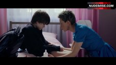 89. Agnieszka Podsiadlik Bush and Breasts – Baby Bump