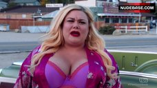 Carly Jibson Cleavage in Bra – The Guest Book