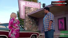 56. Carly Jibson Cleavage in Bra – The Guest Book