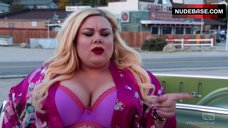 67. Carly Jibson Cleavage in Bra – The Guest Book