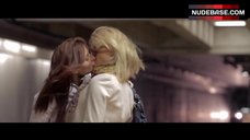 1. Anya Monzikova Lesbian Kissing – Seeking Dolly Parton