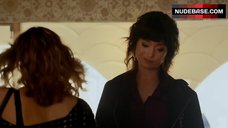 100. Elizabeth Dowden Covers Boobs – Westside