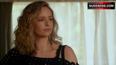 23. Elizabeth Dowden Covers Boobs – Westside