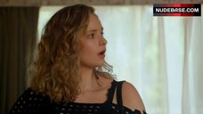 34. Elizabeth Dowden Covers Boobs – Westside